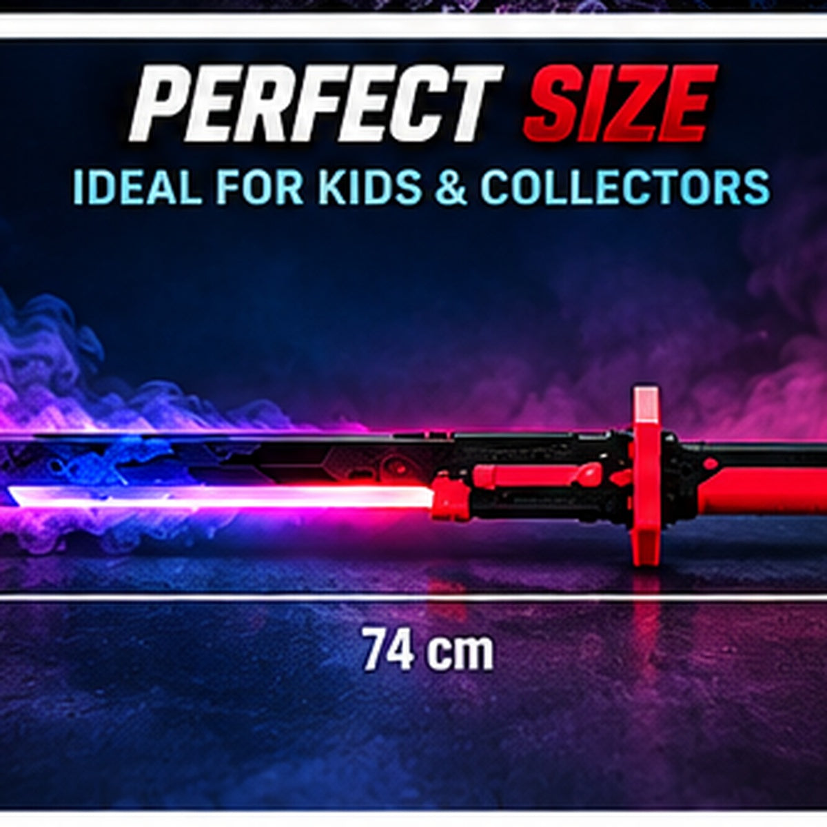 Light & Music Smoke Toy Sword