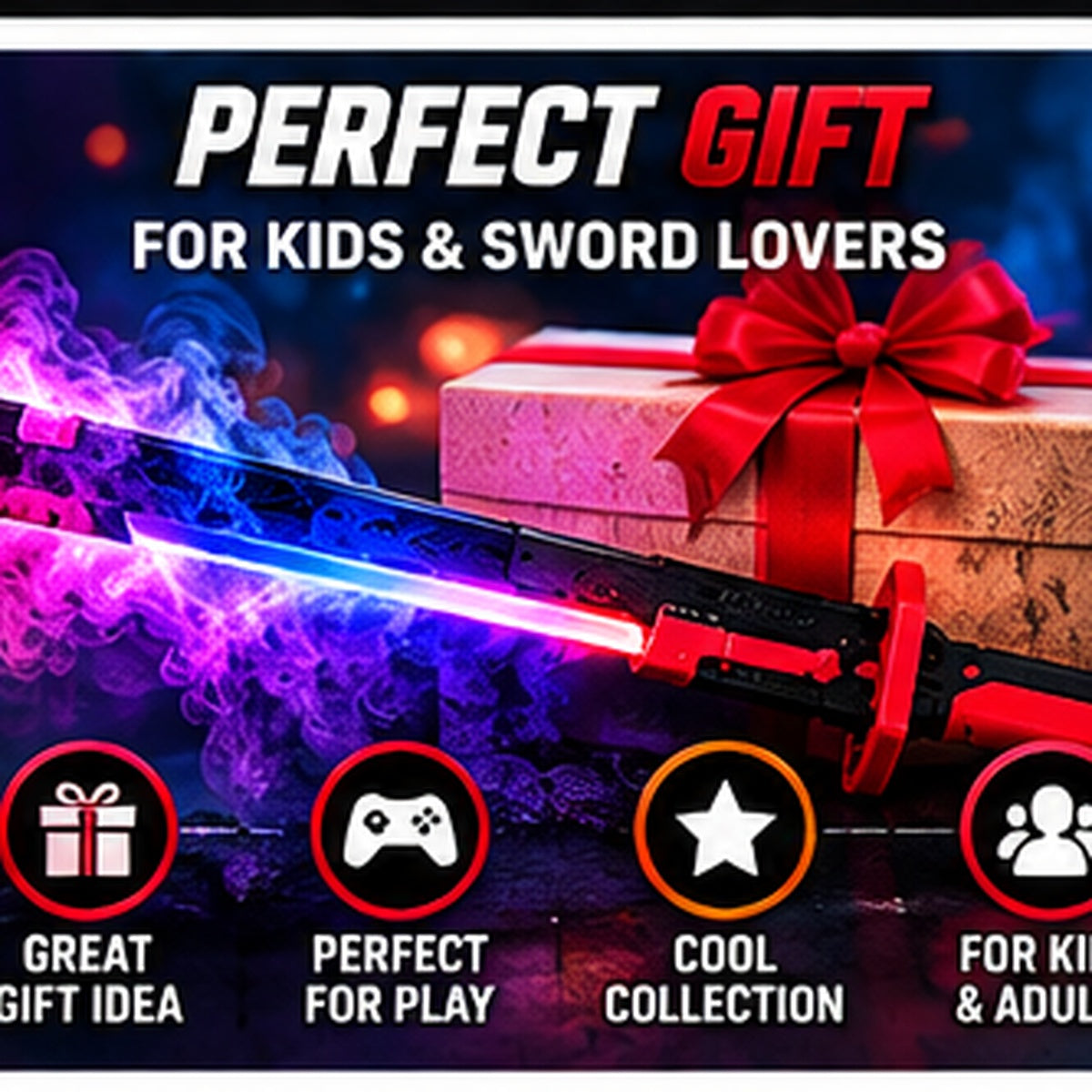 Light & Music Smoke Toy Sword