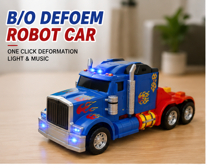 Transforming Robot Truck Car – 2-in-1
