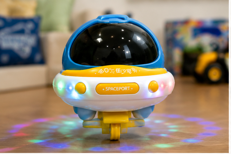 Single-Wheel Balance Car Toy with Lights & Music