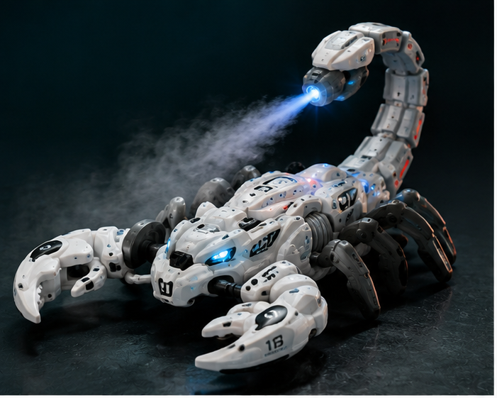 Mist Spray Light Scorpion Toy
