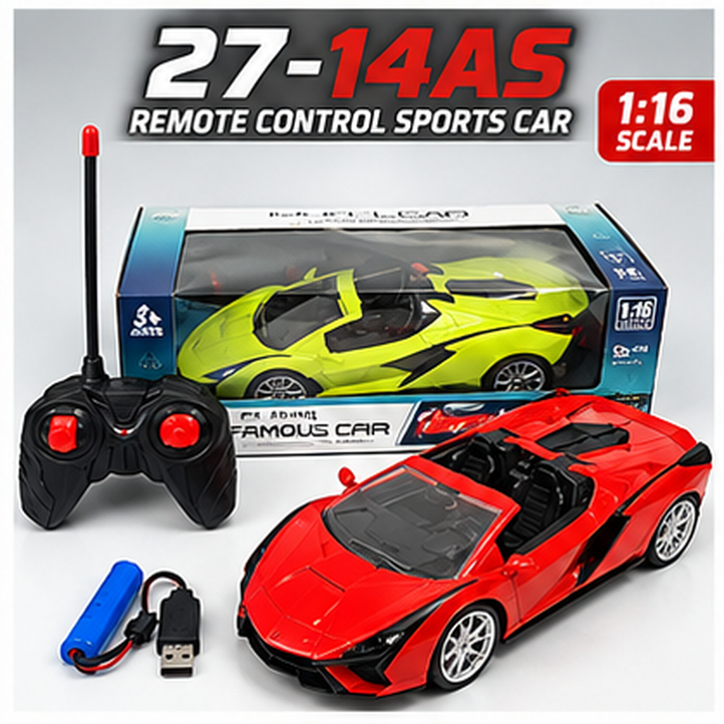 1:16 Remote Control Sports Car