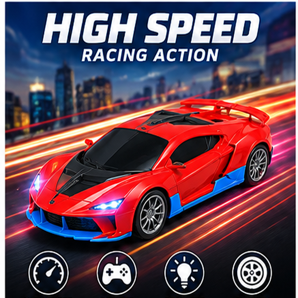 High-Speed RC Sports Car