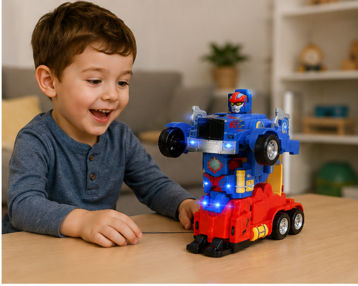 Transforming Robot Truck Car – 2-in-1