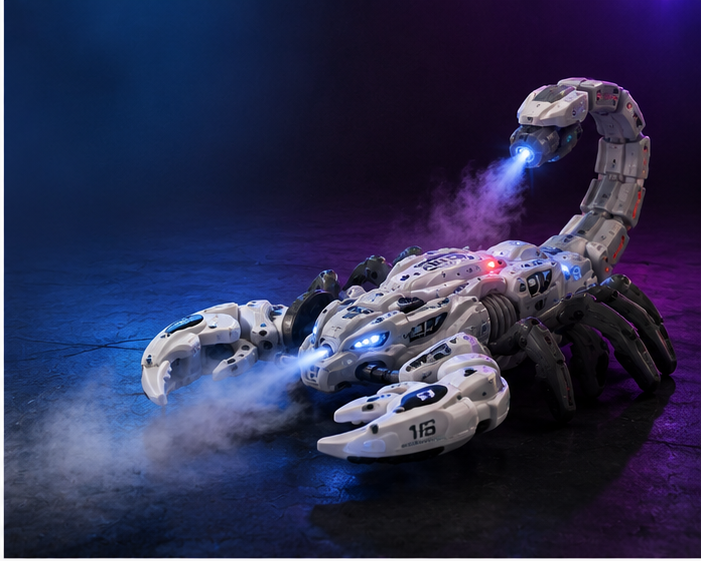 Mist Spray Light Scorpion Toy