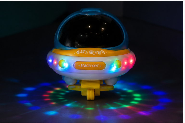 Single-Wheel Balance Car Toy with Lights & Music