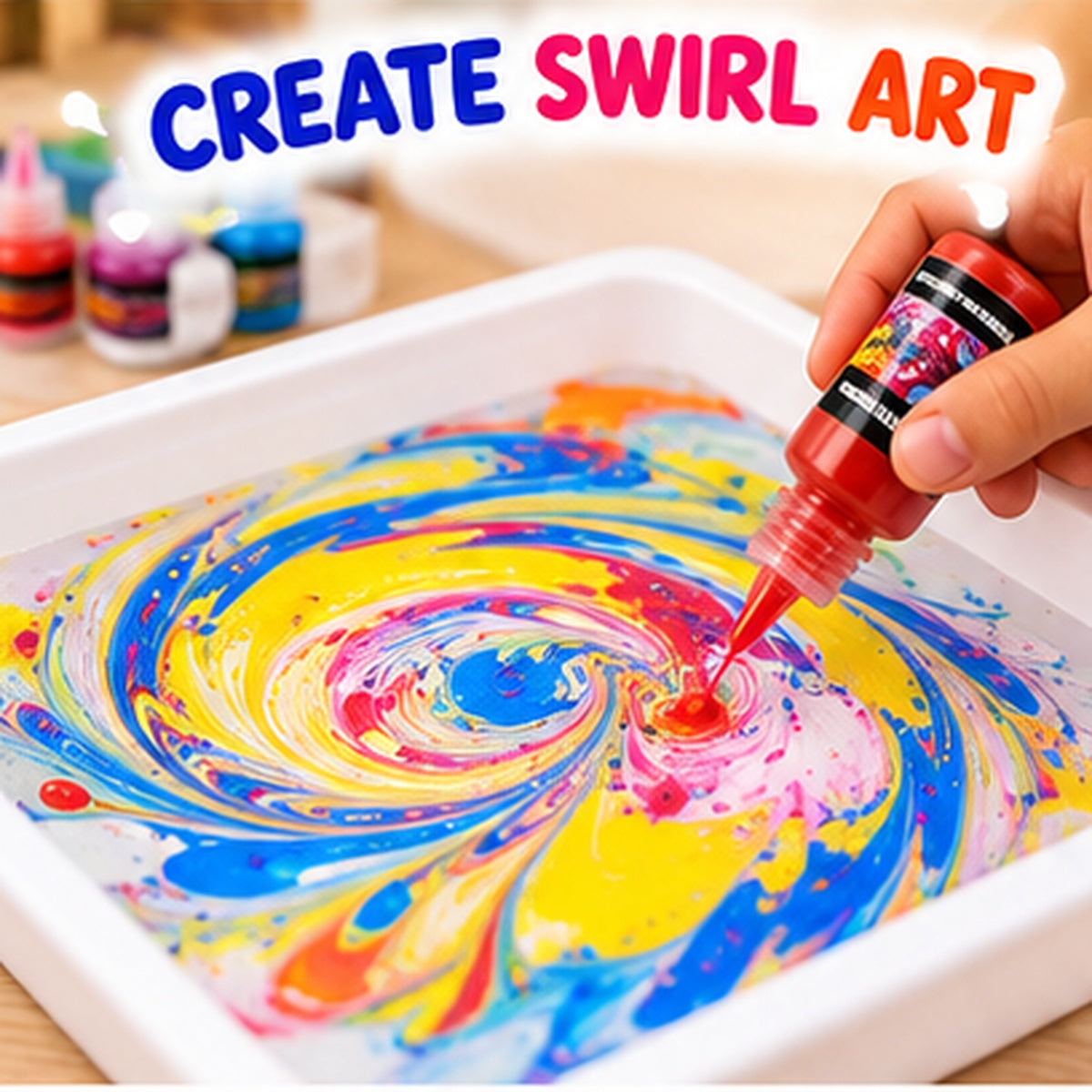 Magic Marbling Art Kit for Kids