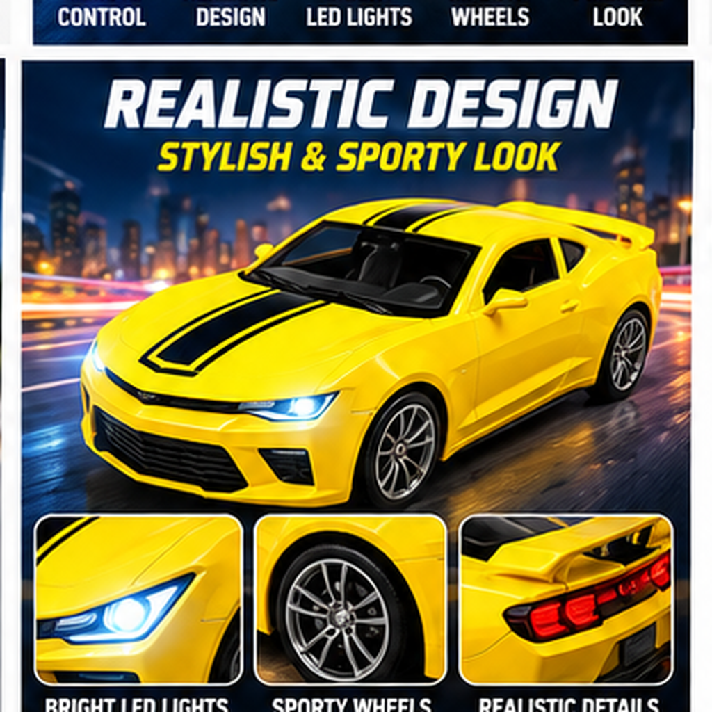 1:16 Remote Control Sports Car