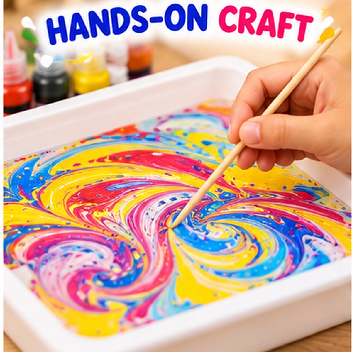Magic Marbling Art Kit for Kids