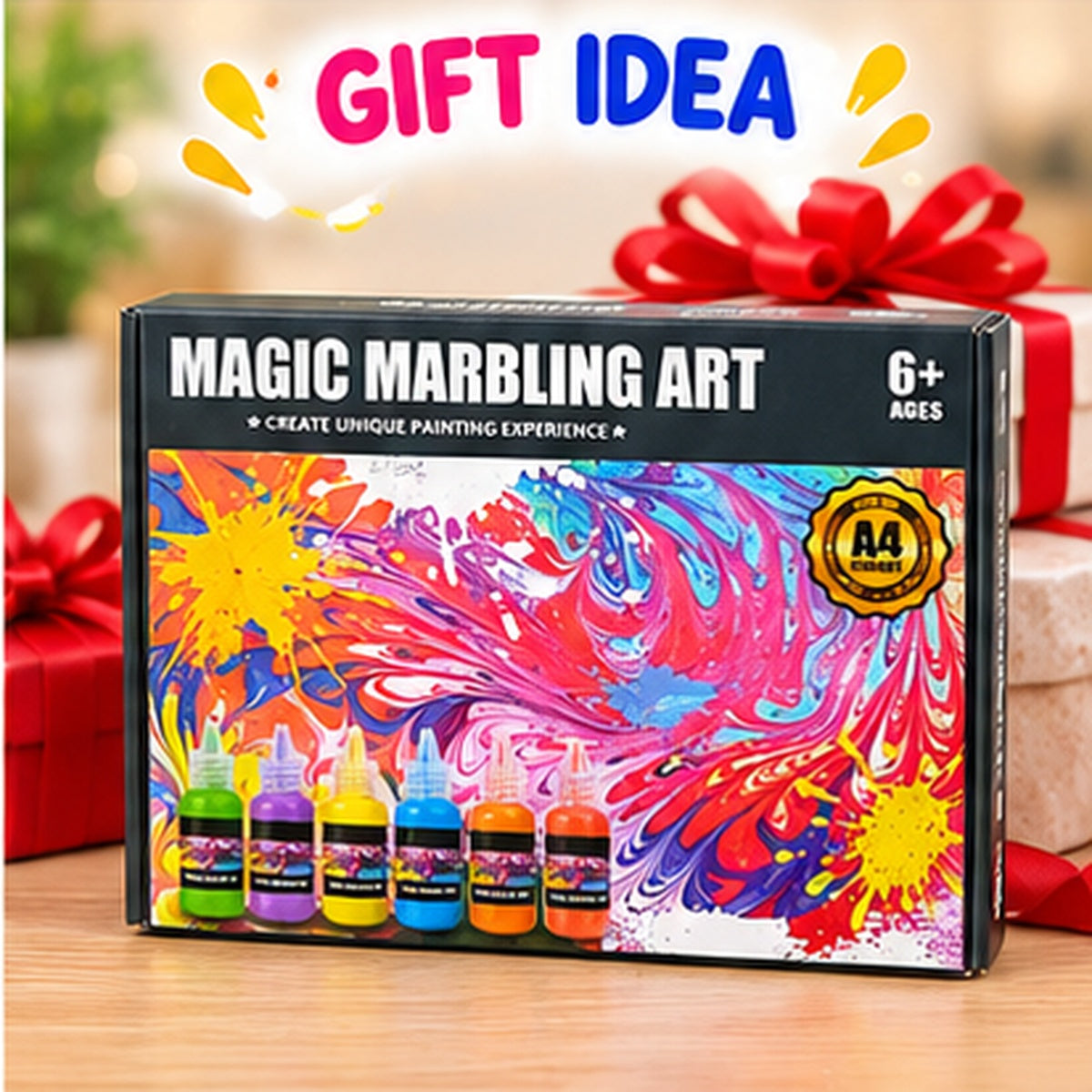 Magic Marbling Art Kit for Kids
