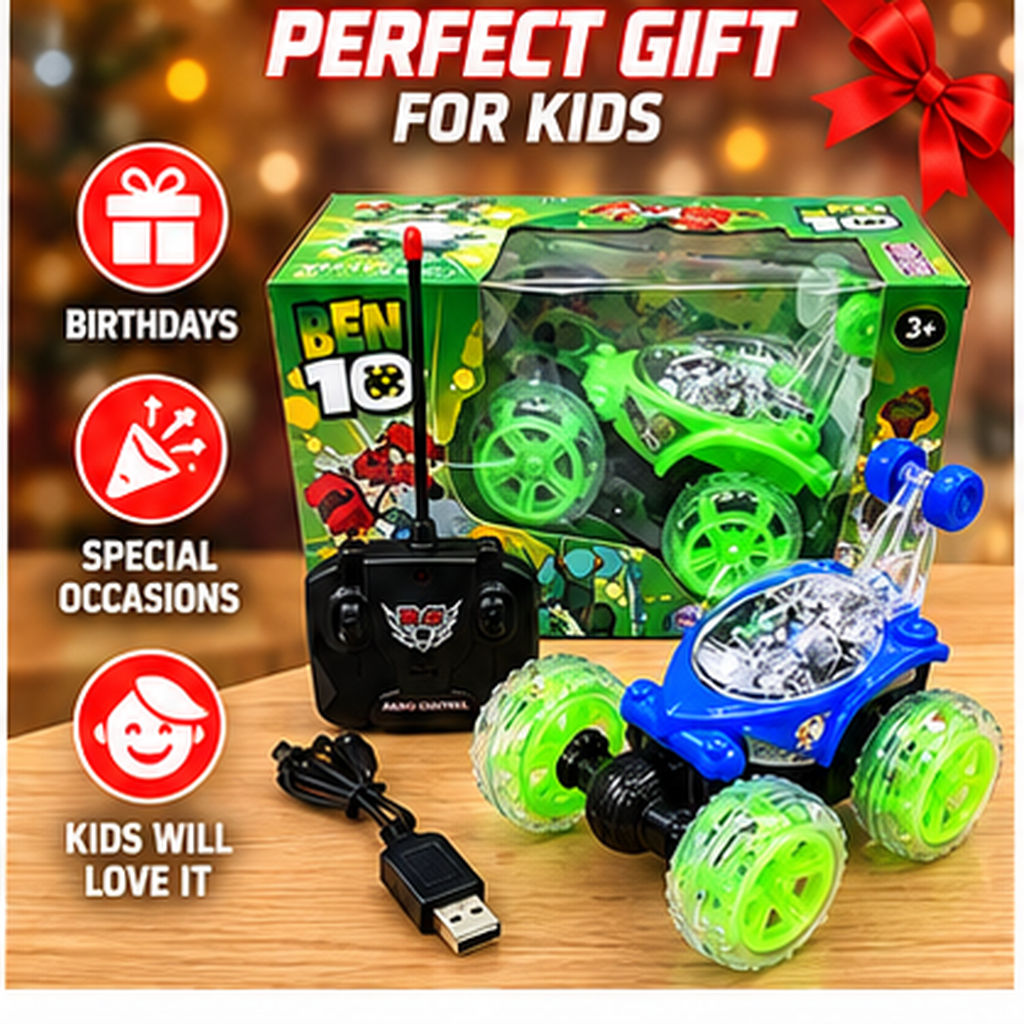 360° Rotating RC Stunt Car