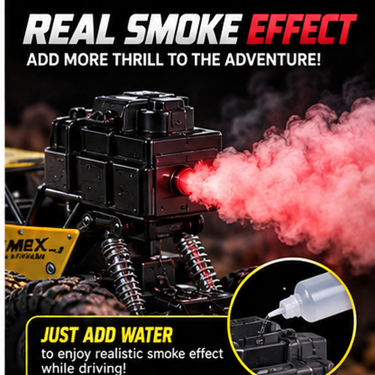 RC Rechargeable Smoke Off-Road Car