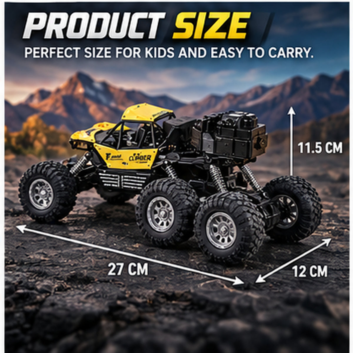 RC Rechargeable Smoke Off-Road Car