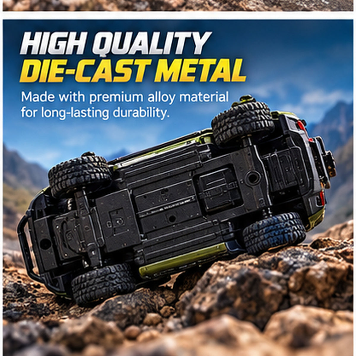 1:24 Scale Rugged Off-Road SUV Toy Model
