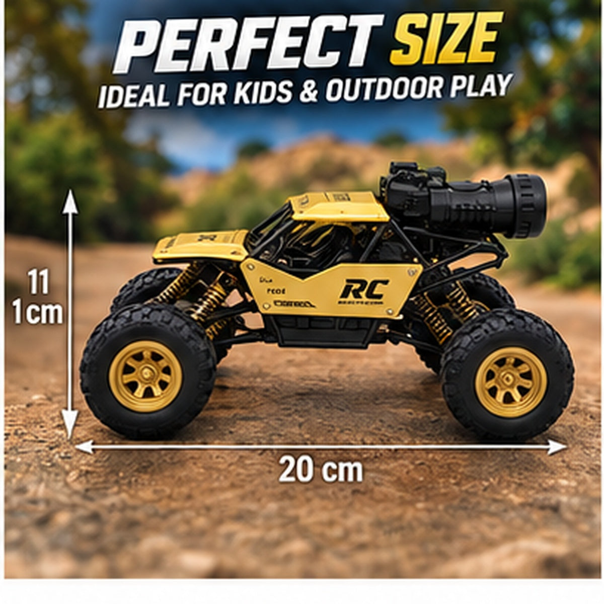 1:16 Remote Control Rock Crawler Off-Road Car
