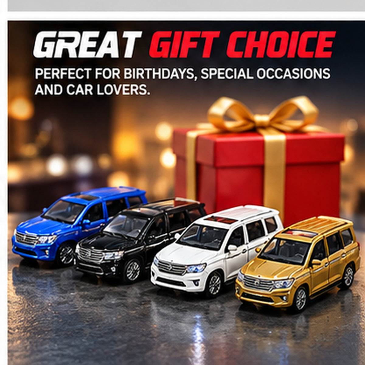 12pcs Miniature 1:32 Die-Cast Model Van Set