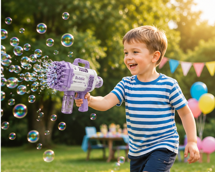 32-Hole Bubble Gun