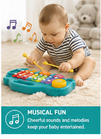 5-in-1 Baby Musical Xylophone Toy