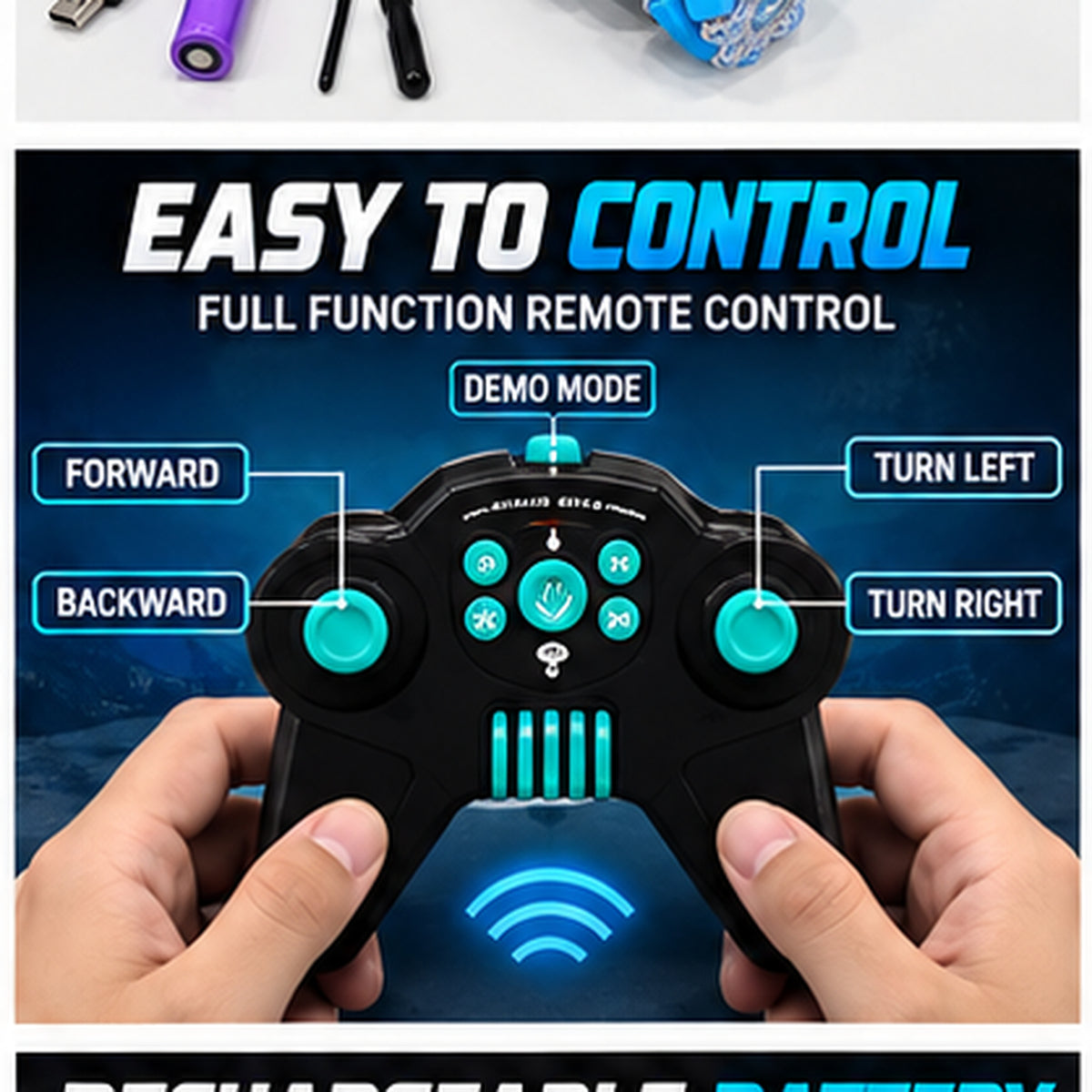 Remote Control Twist Stunt Car