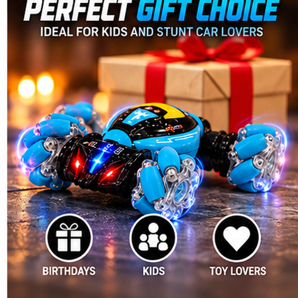 Remote Control Twist Stunt Car