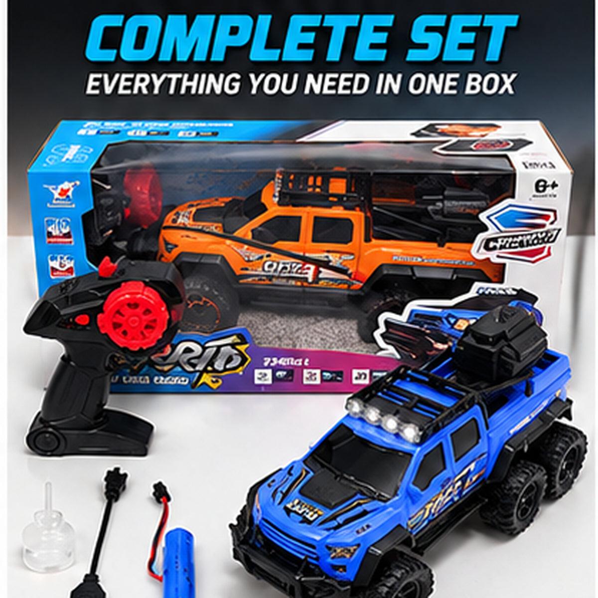 RC Off-Road Rechargeable 4x4 SUV