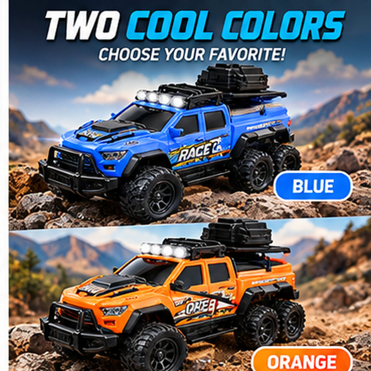 RC Off-Road Rechargeable 4x4 SUV