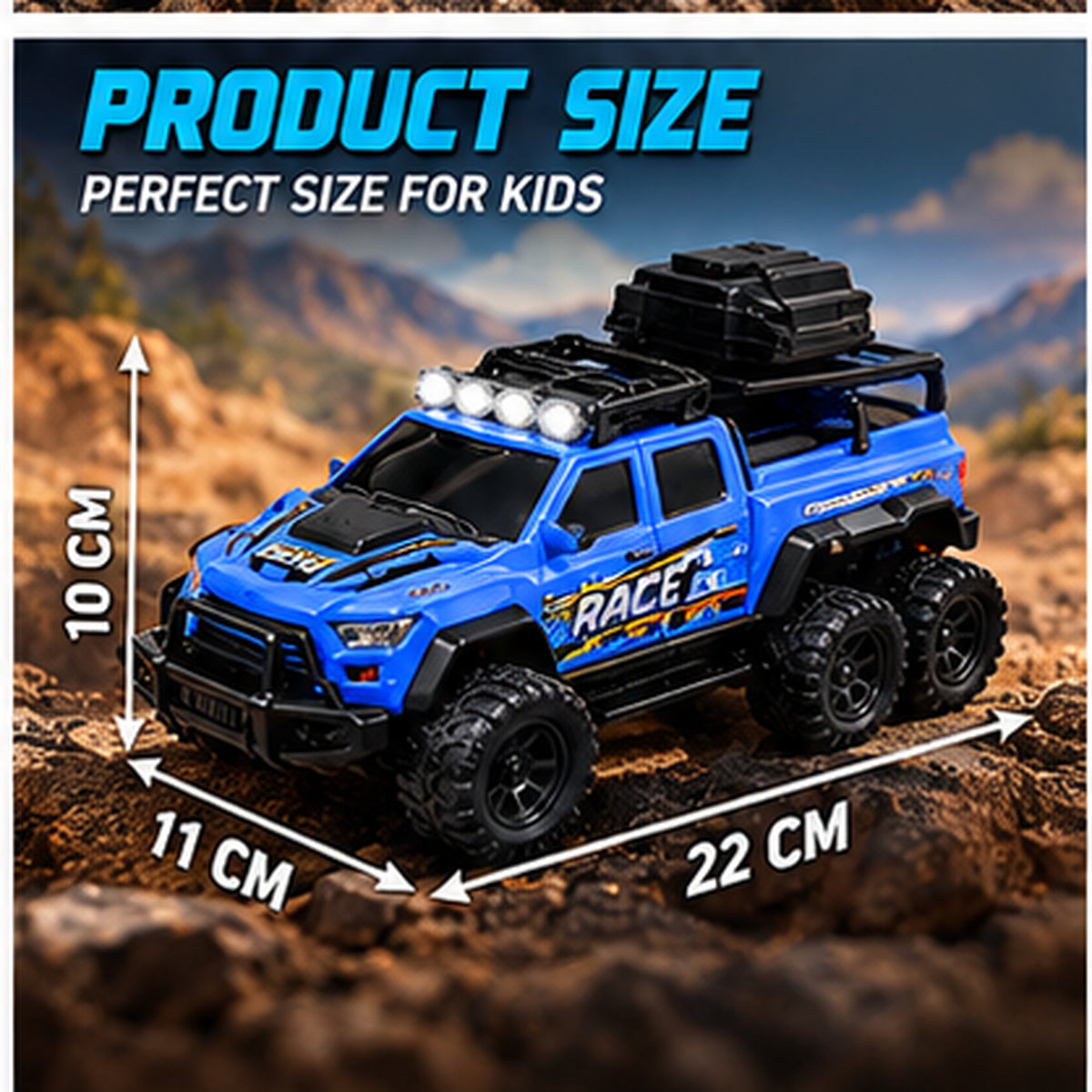 RC Off-Road Rechargeable 4x4 SUV