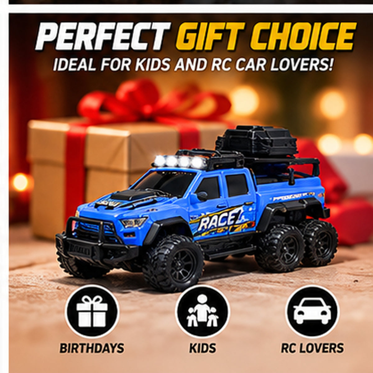 RC Off-Road Rechargeable 4x4 SUV