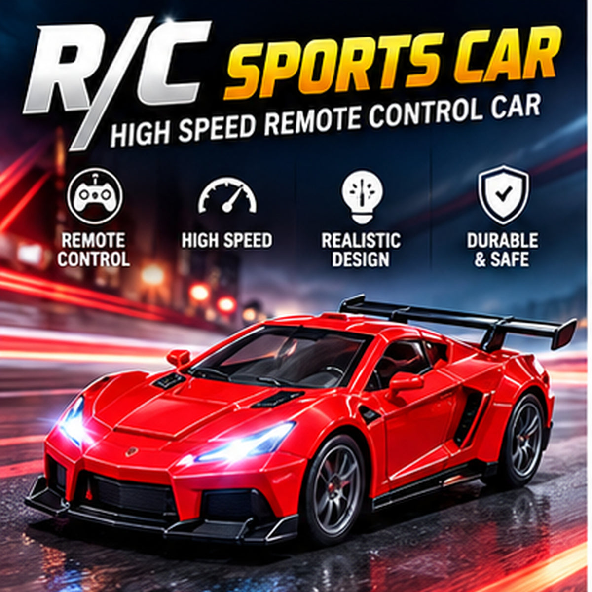 RC Rechargeable Sports Racing Car