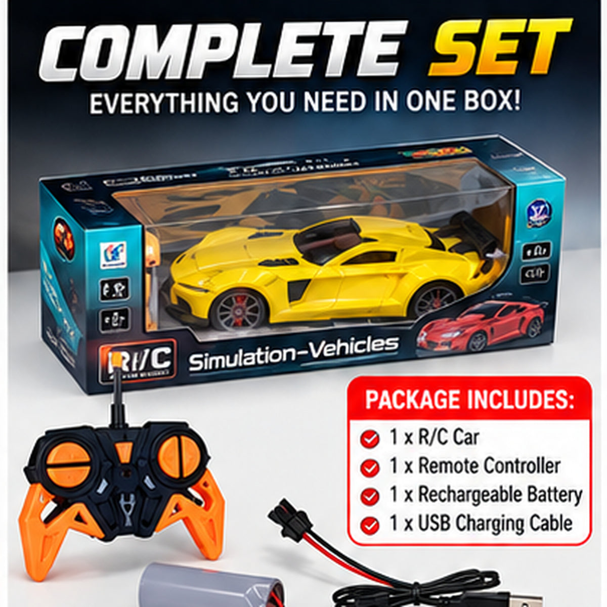 RC Rechargeable Sports Racing Car