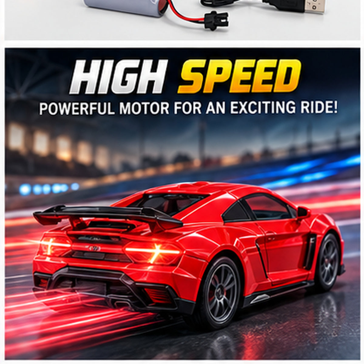 RC Rechargeable Sports Racing Car