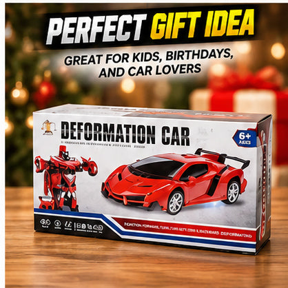 Remote Control Transforming Sports Car