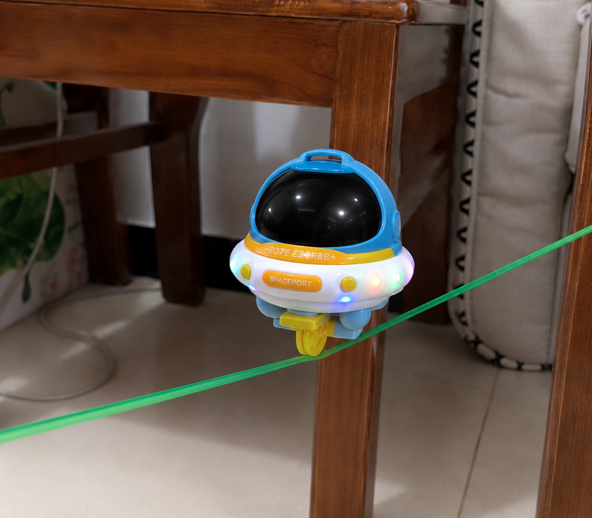Single-Wheel Balance Car Toy with Lights & Music