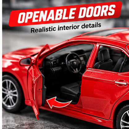 Die-Cast Alloy Model Sedan Car