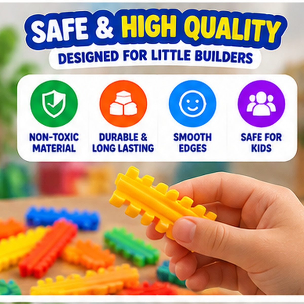 280-Piece Creative Construction Building Blocks