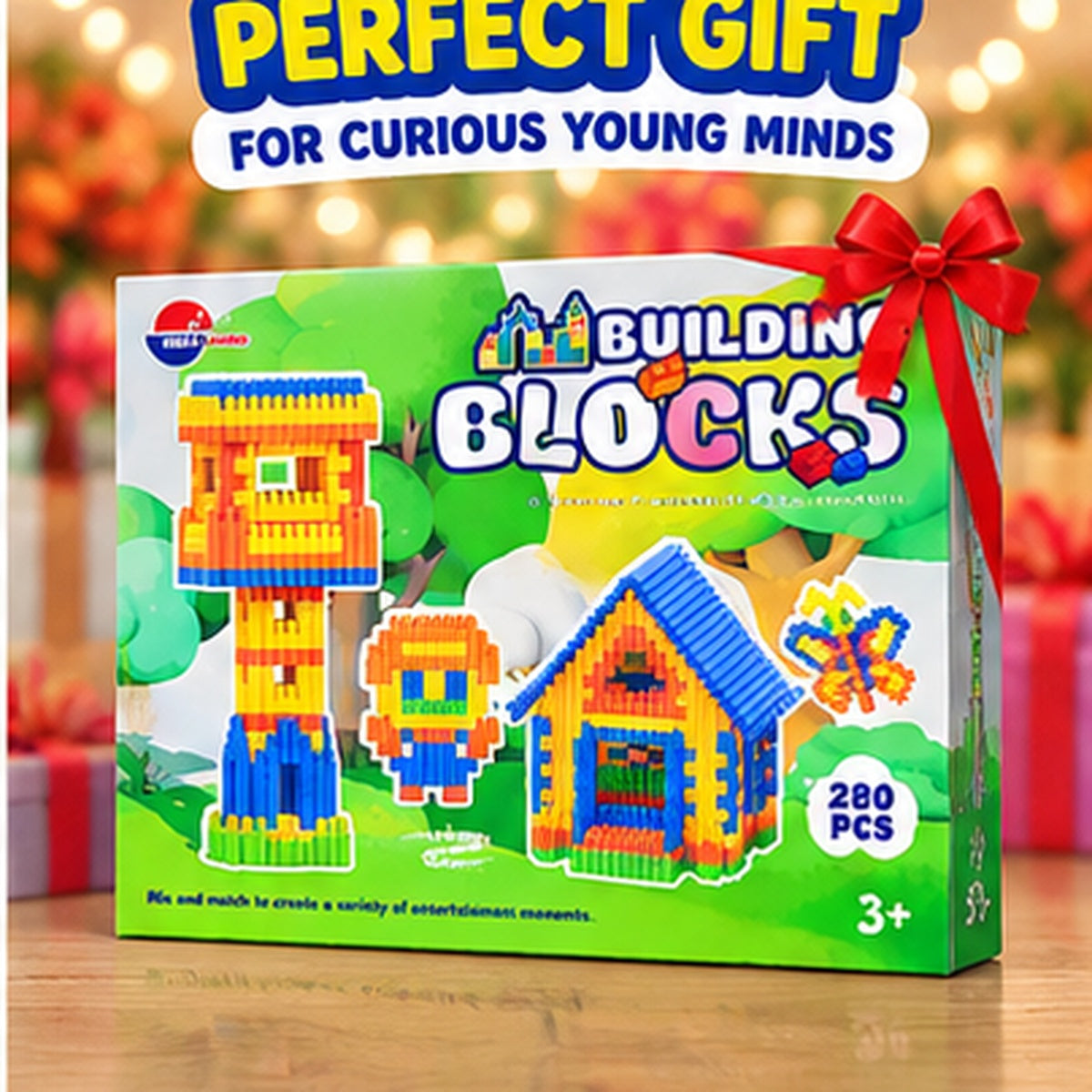 280-Piece Creative Construction Building Blocks