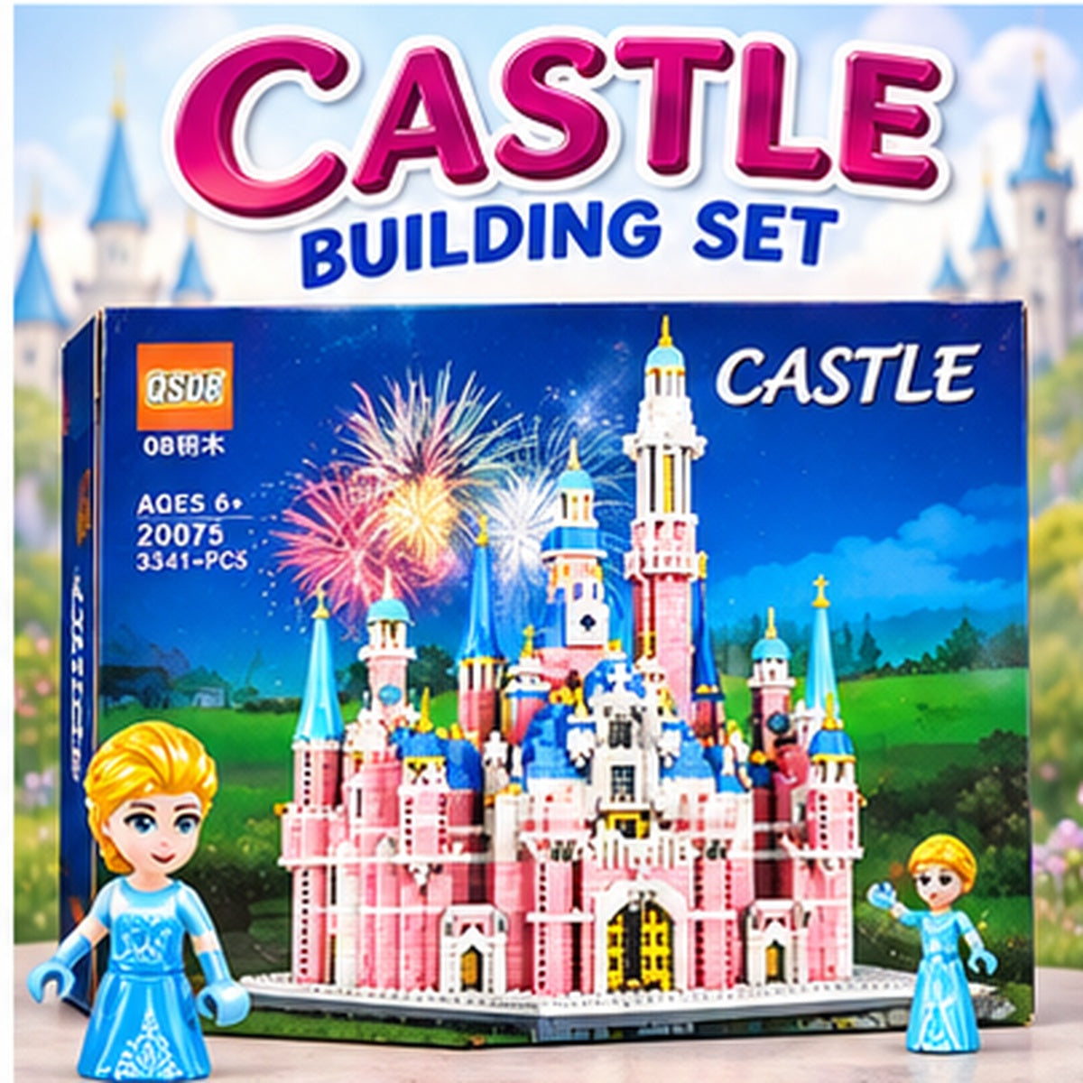 Fairytale Castle Building Blocks Set
