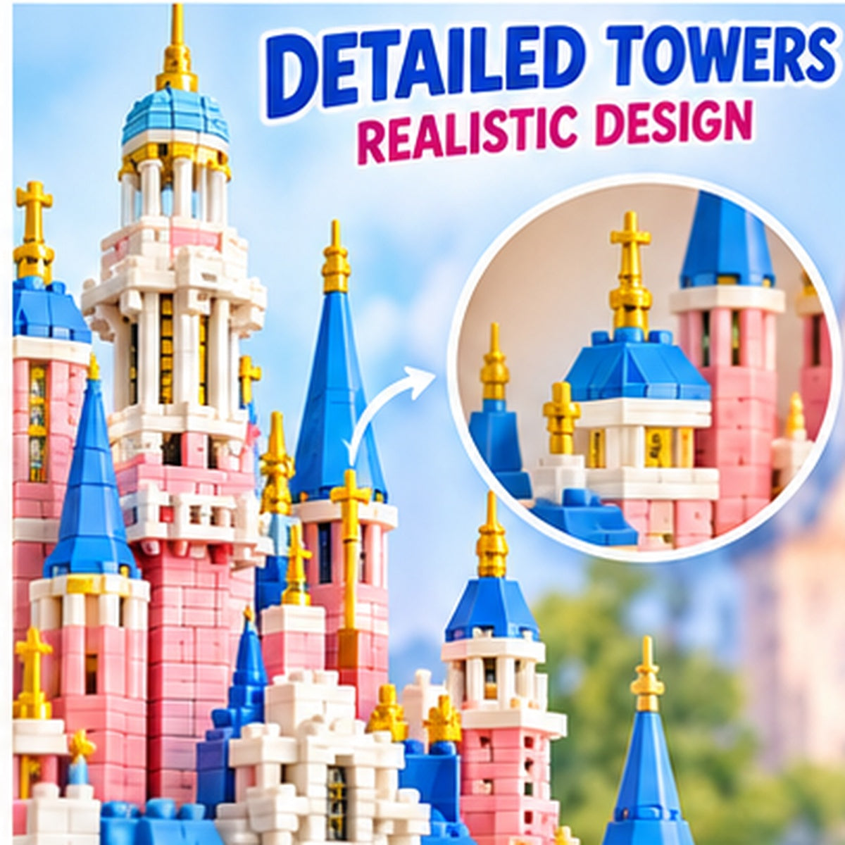 Fairytale Castle Building Blocks Set