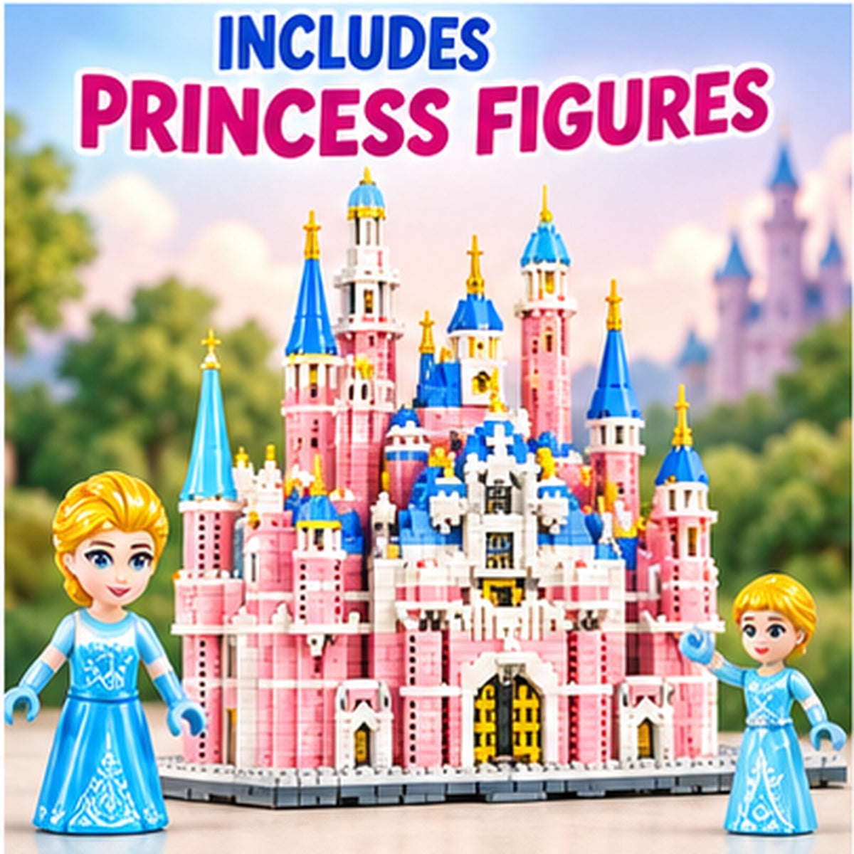 Fairytale Castle Building Blocks Set