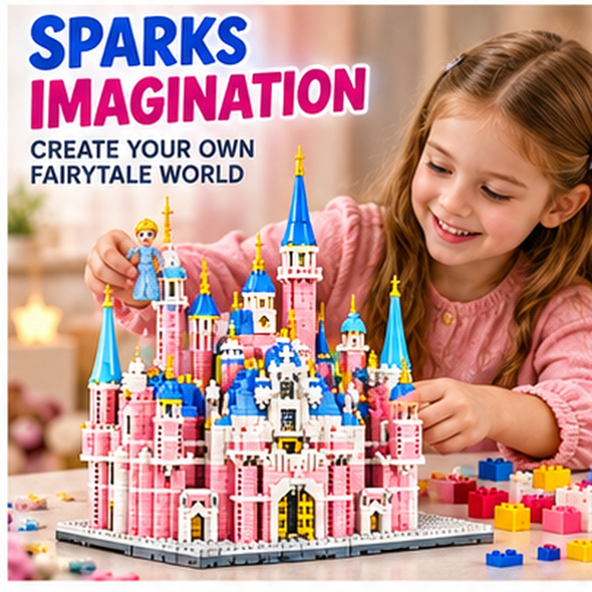 Fairytale Castle Building Blocks Set