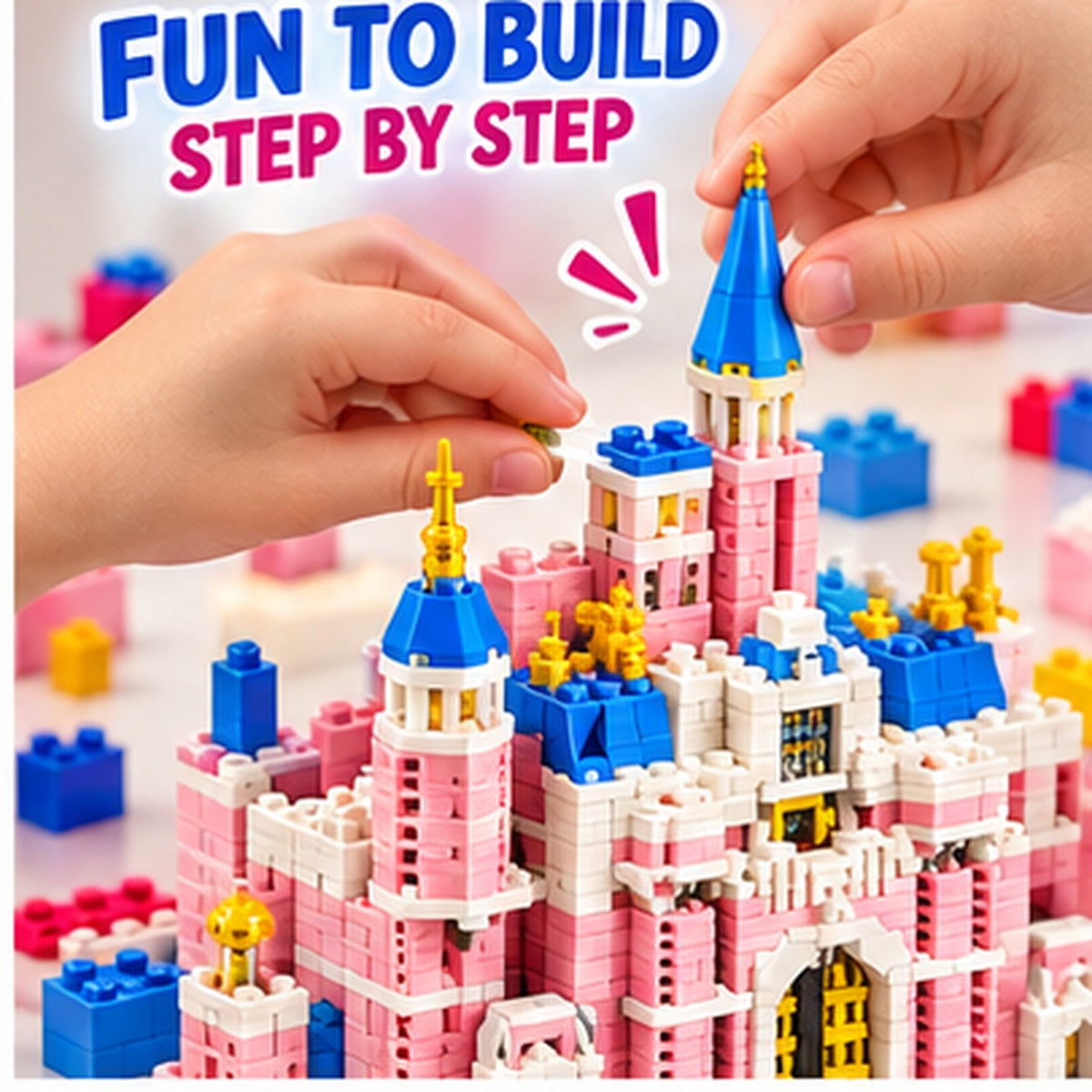Fairytale Castle Building Blocks Set
