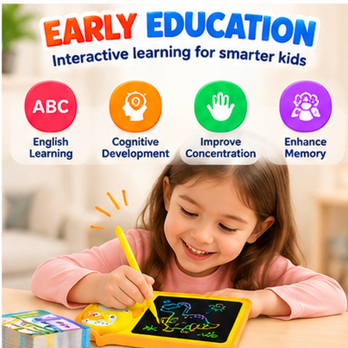 Kids Smart Card Writing Tablet
