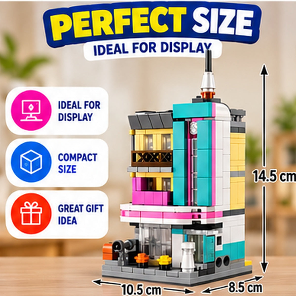 338-Piece Miniature Building Blocks Set