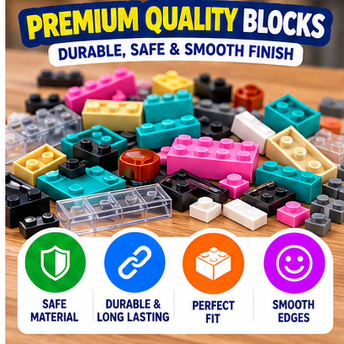 338-Piece Miniature Building Blocks Set