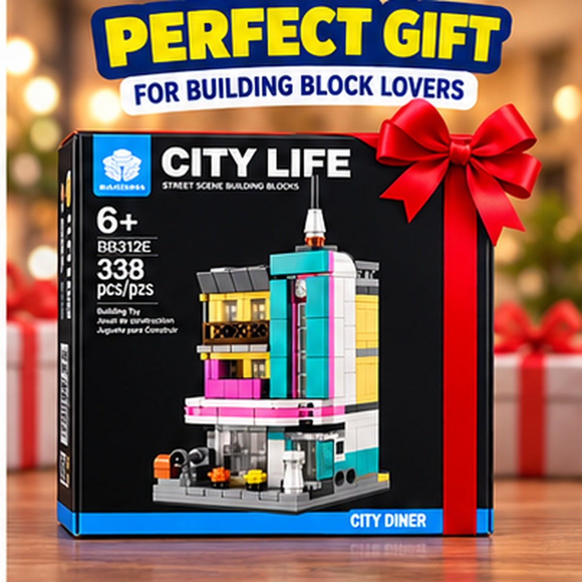 338-Piece Miniature Building Blocks Set