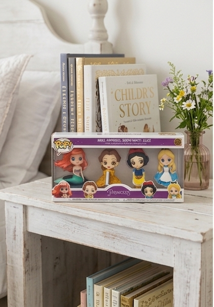 Mini Character Doll Set of 4