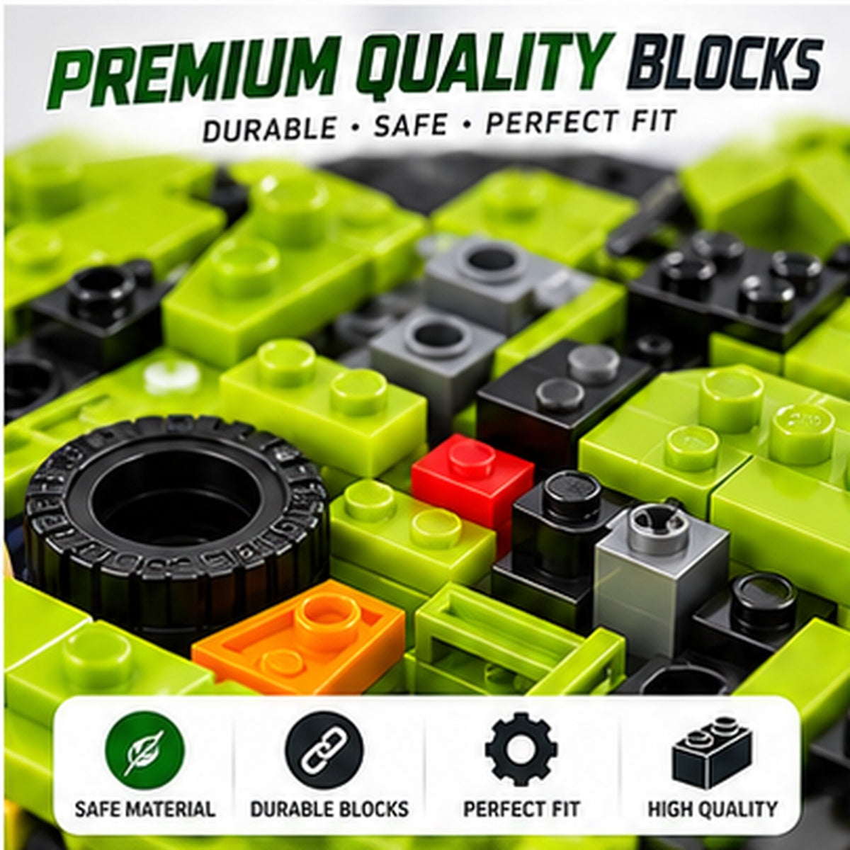 Robot Transforming Building Blocks Set – 277+ Pieces