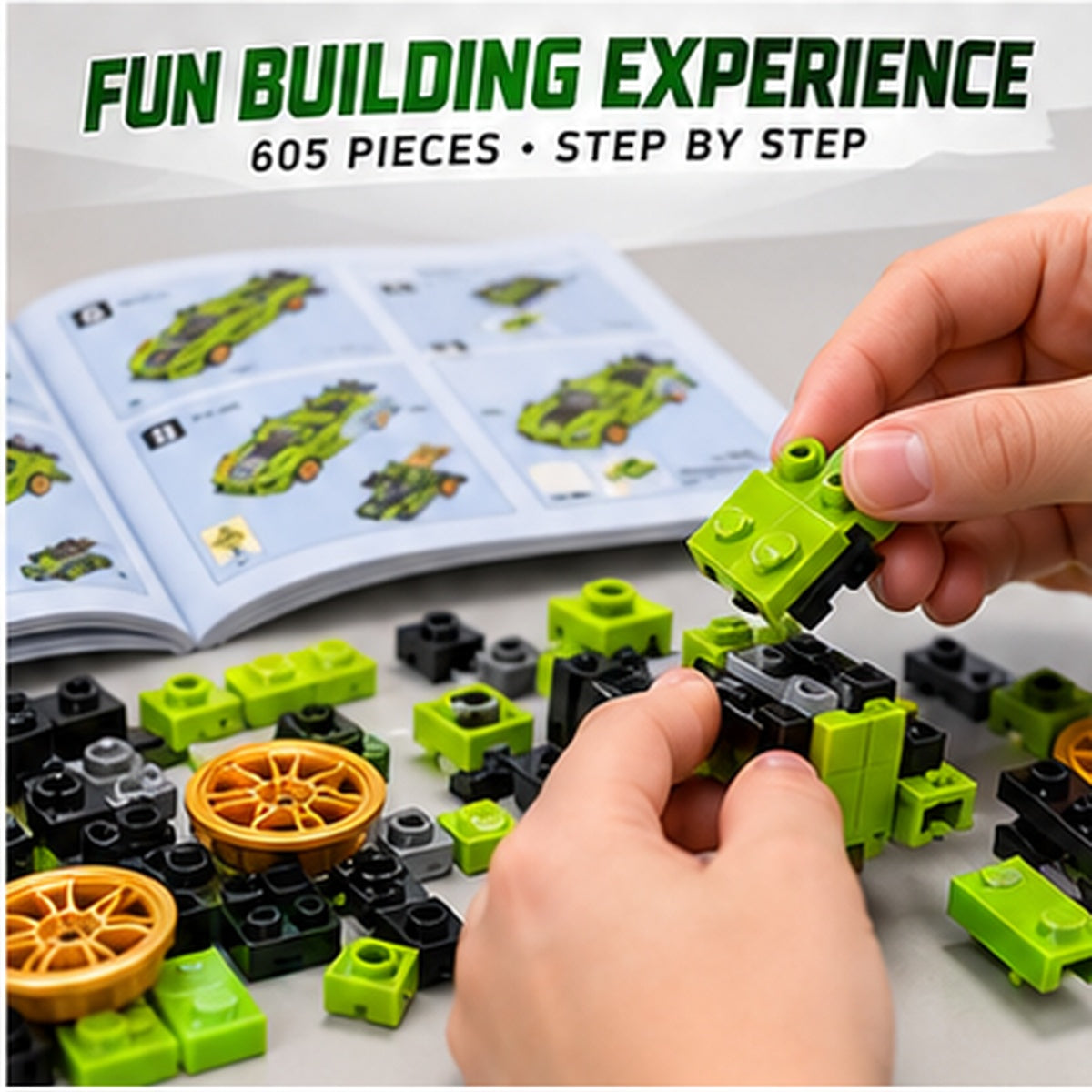 Robot Transforming Building Blocks Set – 277+ Pieces