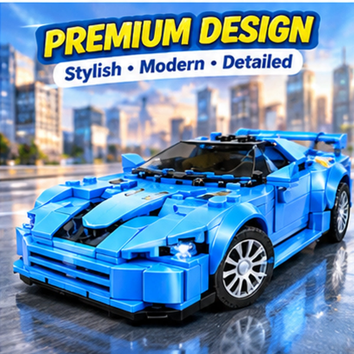Robot Transforming Building Blocks Set – 355+ Pieces
