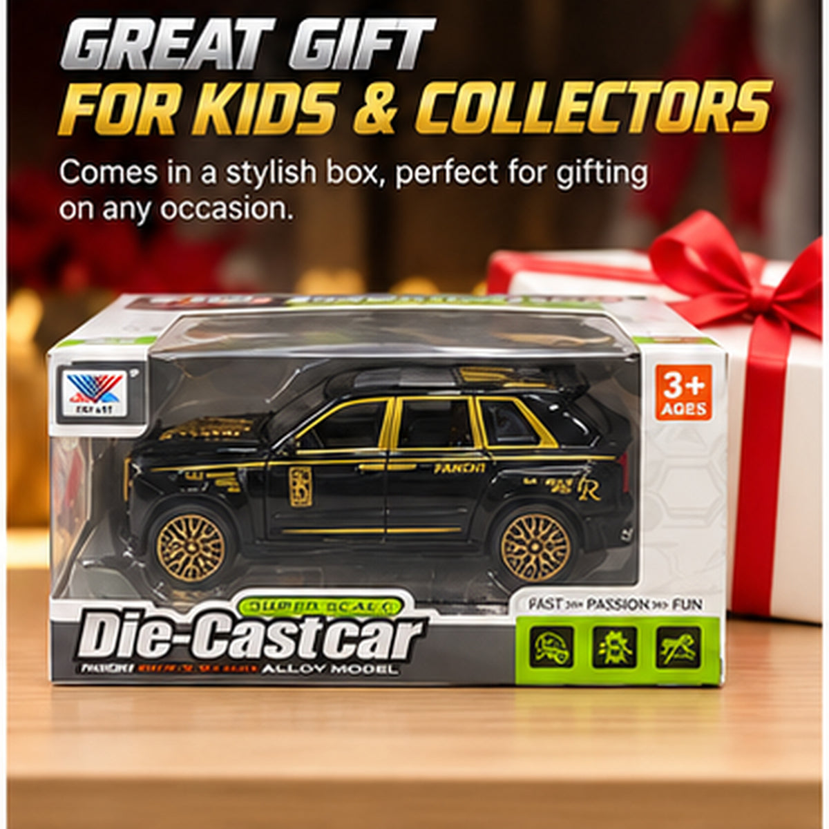 Die-Cast Police SUV Model Car